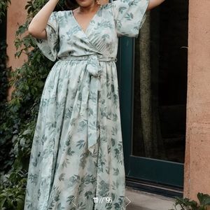 Sicily Satin Maxi Dress